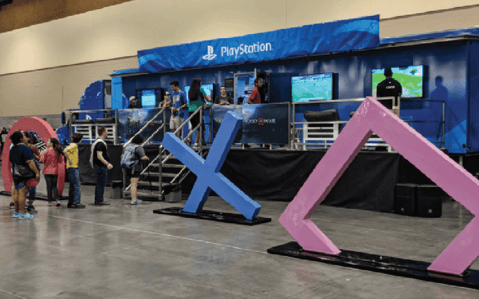 3d Elements & Signs - dimensional signage - playstation 3d Elements & Signs - dimensional signage - playstation