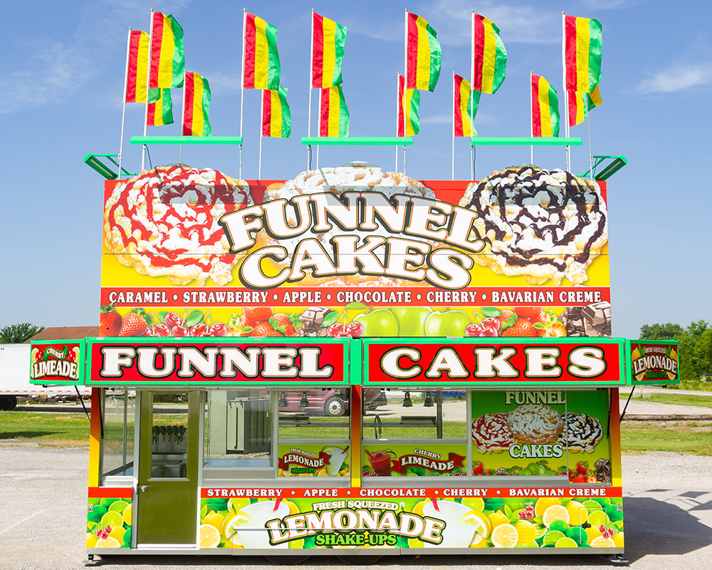 Hall Family Food Funnel Cake