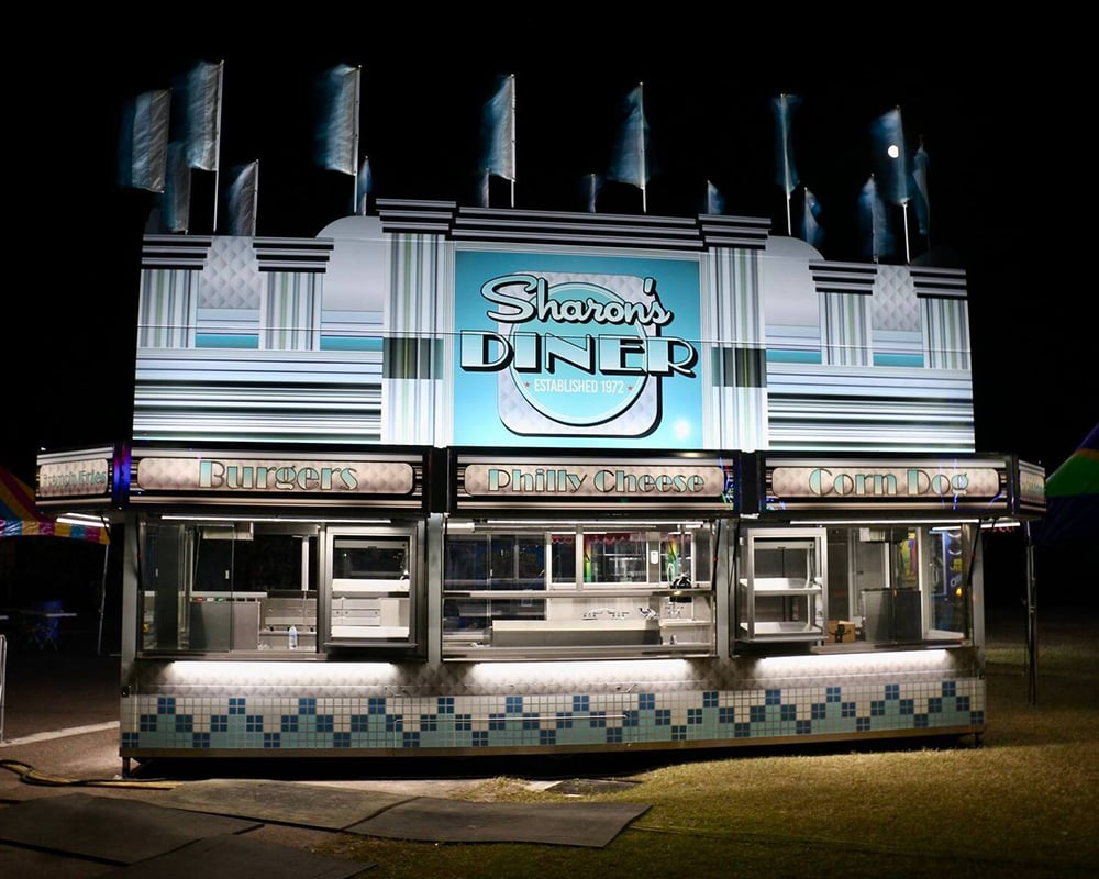 Concession Trailer Peach Tree Rides Sharons Diner