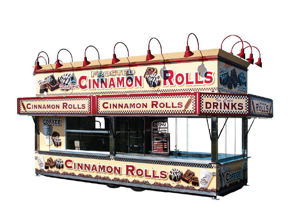 Cinnamon Rolls Concession Trailer