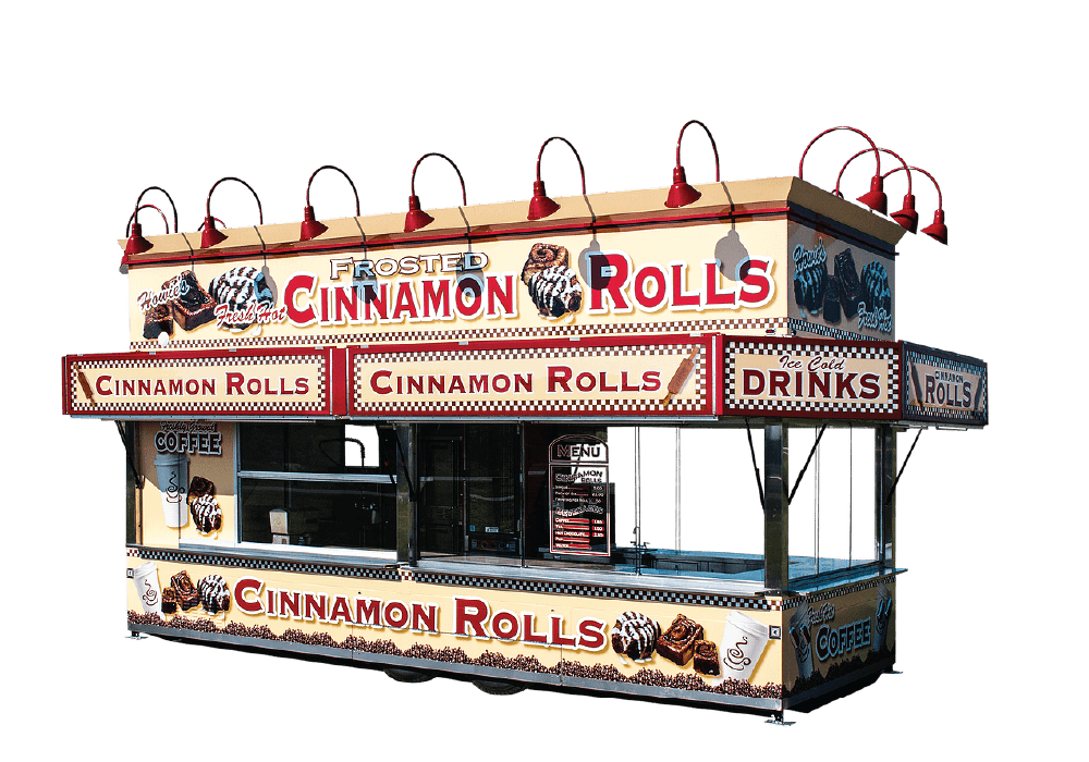 Cinnamon Rolls Concession Trailer