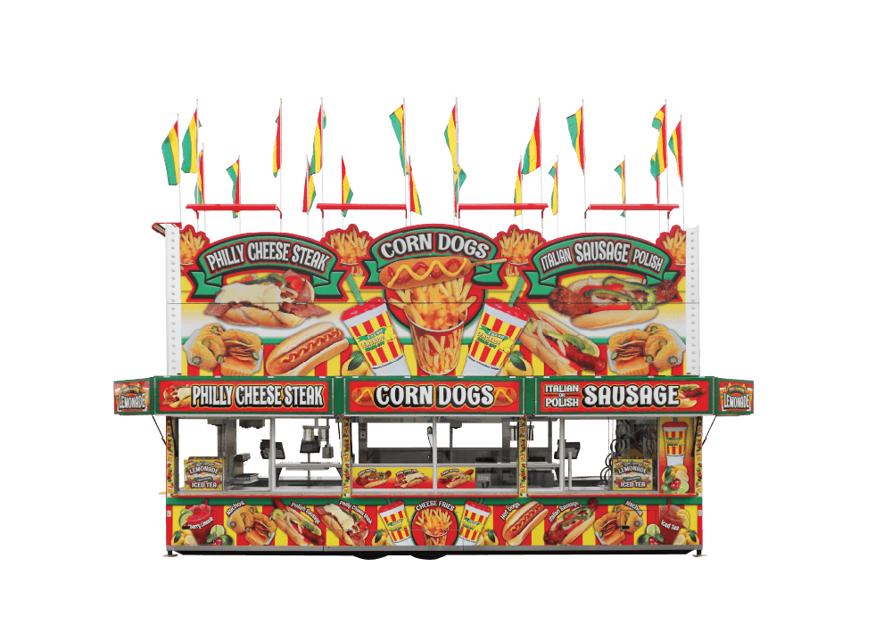 Corn Dogs Concession Trailer