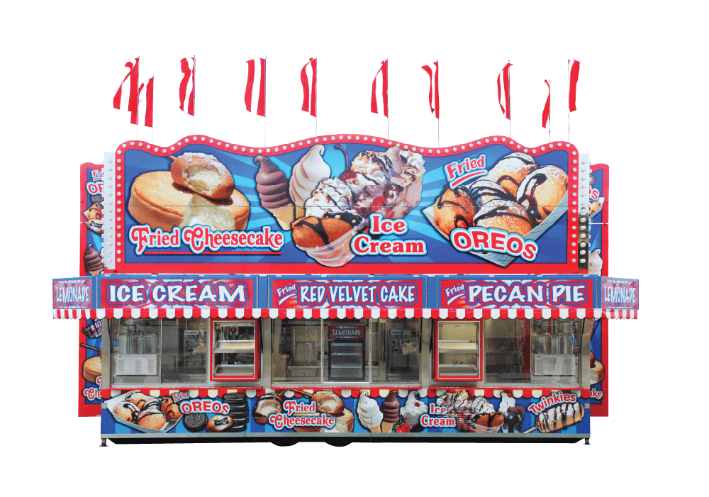 Cotton Candy Concession Trailer