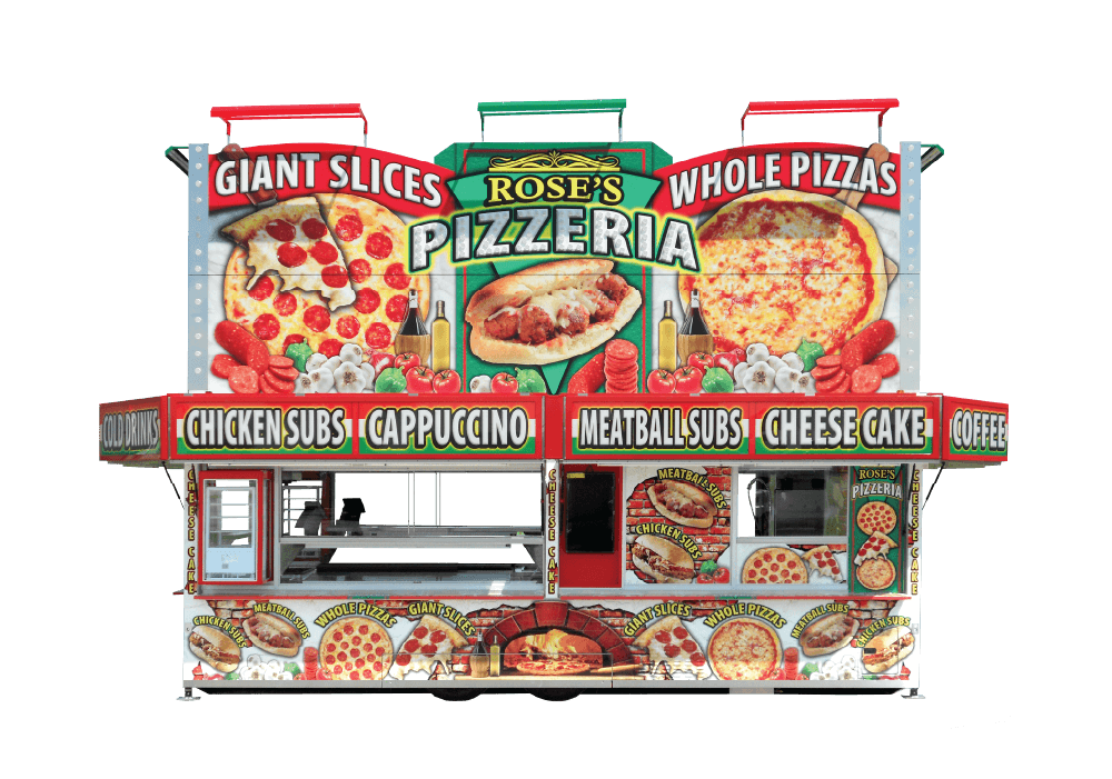 Pizza Pizzeria Concession Trailer