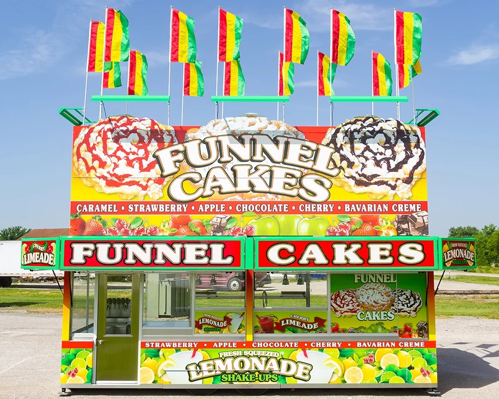 Hall Family Food Funnel Cake Hall Family Food Funnel Cake